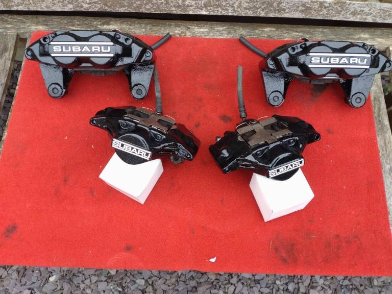 Subaru Impreza WRX Brake Calipers. 