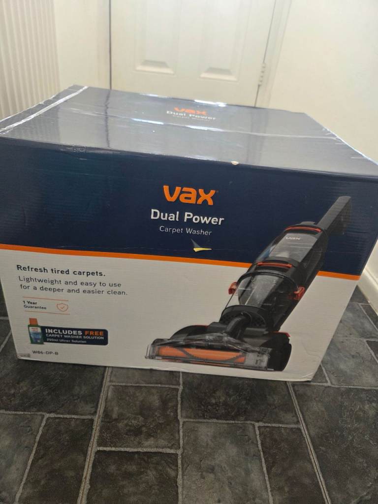 Vax Dual Power Carpet Washer - Brand New in Box