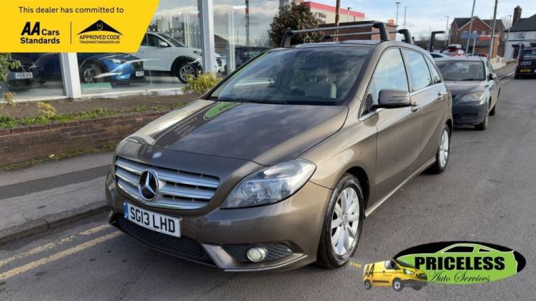 2013 13 MERCEDES-BENZ B-CLASS 1.6 B180 BLUEEFFICIENCY SE MPV 5DR PETROL 7G-DCT E