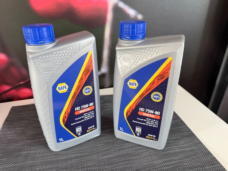 2x 75W-80 Gearbox Oil 1L Manual Transmission