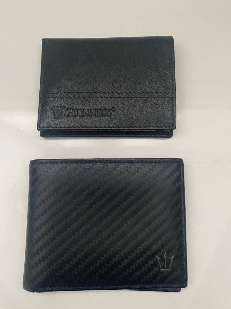 Guinness and Trident Wallet