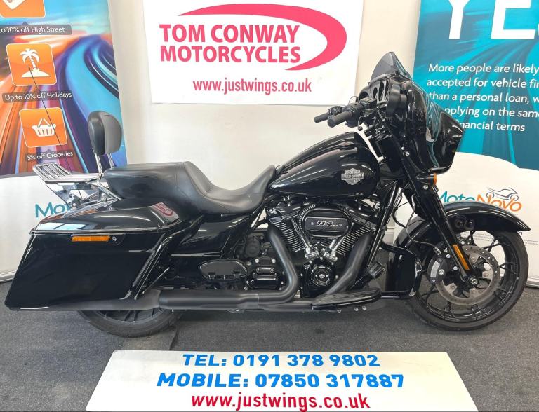 HARLEY DAVIDSON FLHXS STREET GLIDE SPECIAL, 2021(21), 18,050 MILES, FSH, £14995