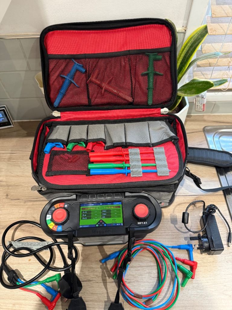 Megger MFT-X1 Multifunction Tester with Accessories