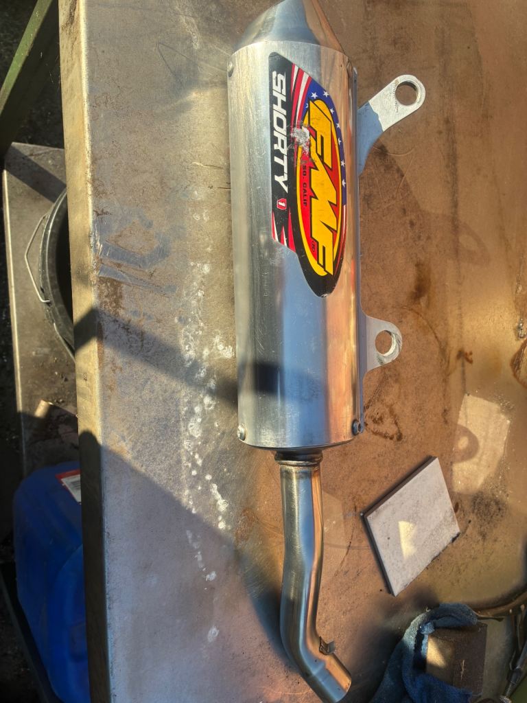 Yamaha yz 250 fmf exhaust