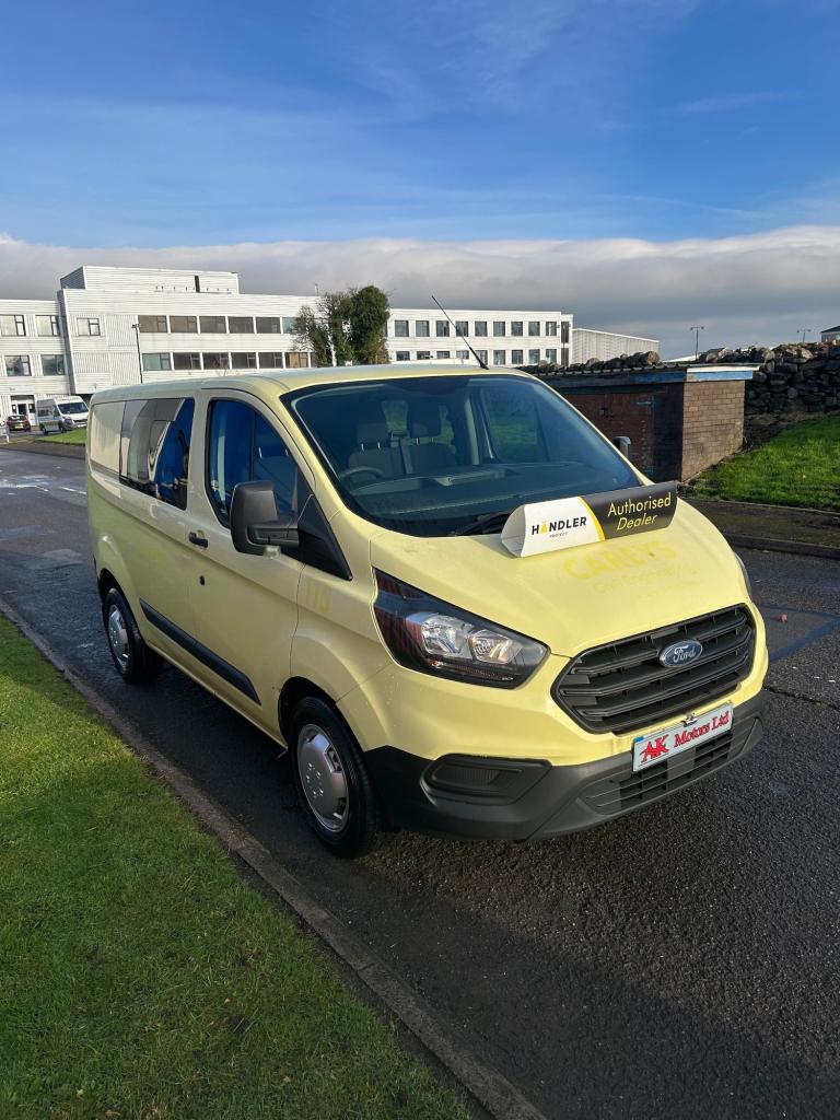2018 Ford Transit Custom 2.0 TDCi 105ps Low Roof D/Cab Van PANEL VAN Diesel Manual