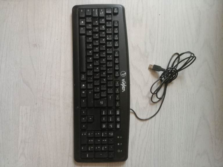 PC Computer Keyboard - UK Layout, Good Condition