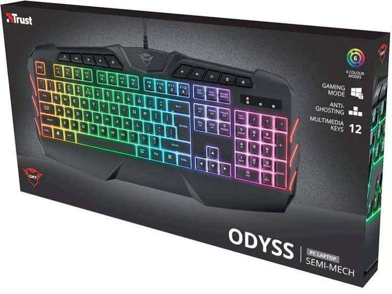 Trust RGB Gaming Keyboard GXT 881 ODYSS
