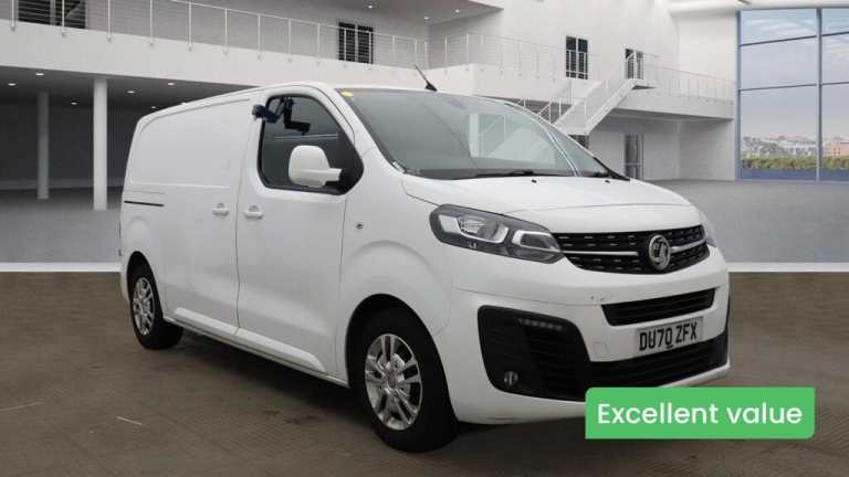 2020 Vauxhall Vivaro SWB L1H1 Low Roof Sportive 2700 Air Con Sensors EURO 6 NO VAT Panel Van Dies...