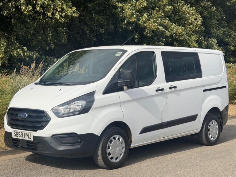 2020 Ford Transit Custom 2.0 EcoBlue 105ps Low Roof D/Cab Leader Van PANEL VAN Diesel Manual