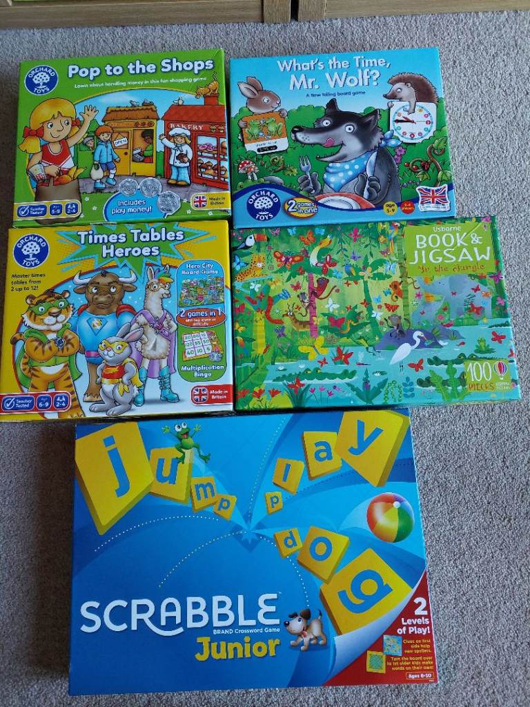 4 Games and Jigsaw