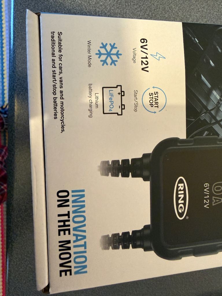6A RING Smart Battery Charger&Maintainer Brand NEW, Unused