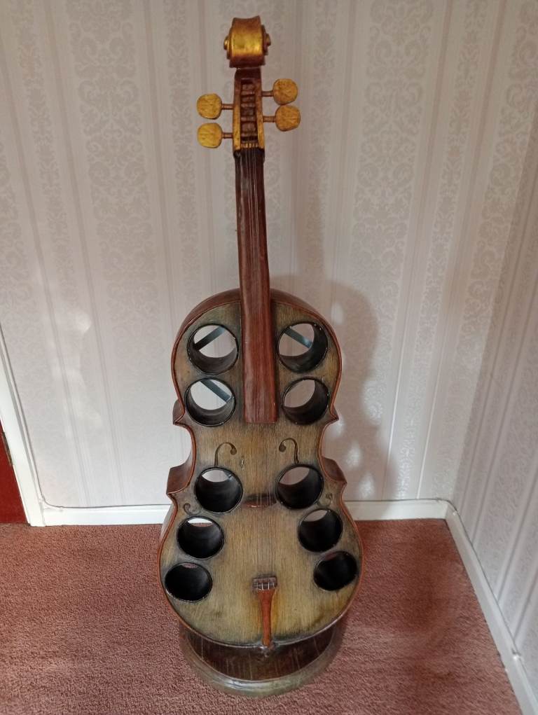 Cello Wine Rack - holds 10 bottles