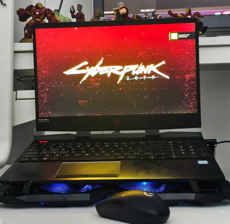 HP Omen 15 Gaming Laptop 144 Hz, RTX 2070, Ray tracing
