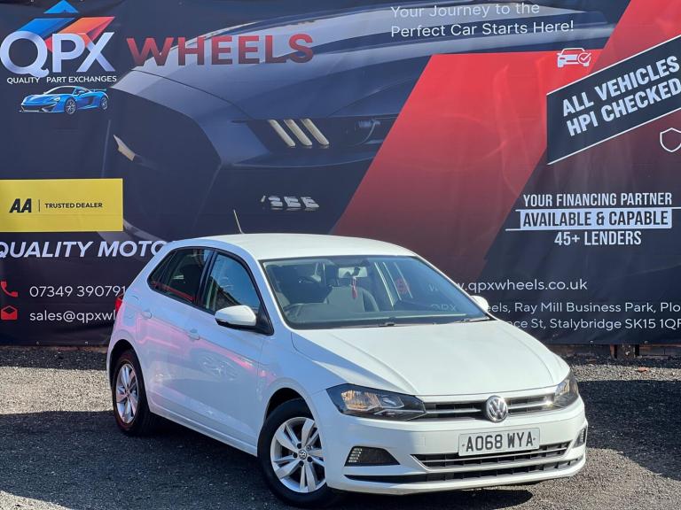 2018 Volkswagen Polo 1.0 EVO SE Euro 6 (s/s) 5dr HATCHBACK Petrol Manual