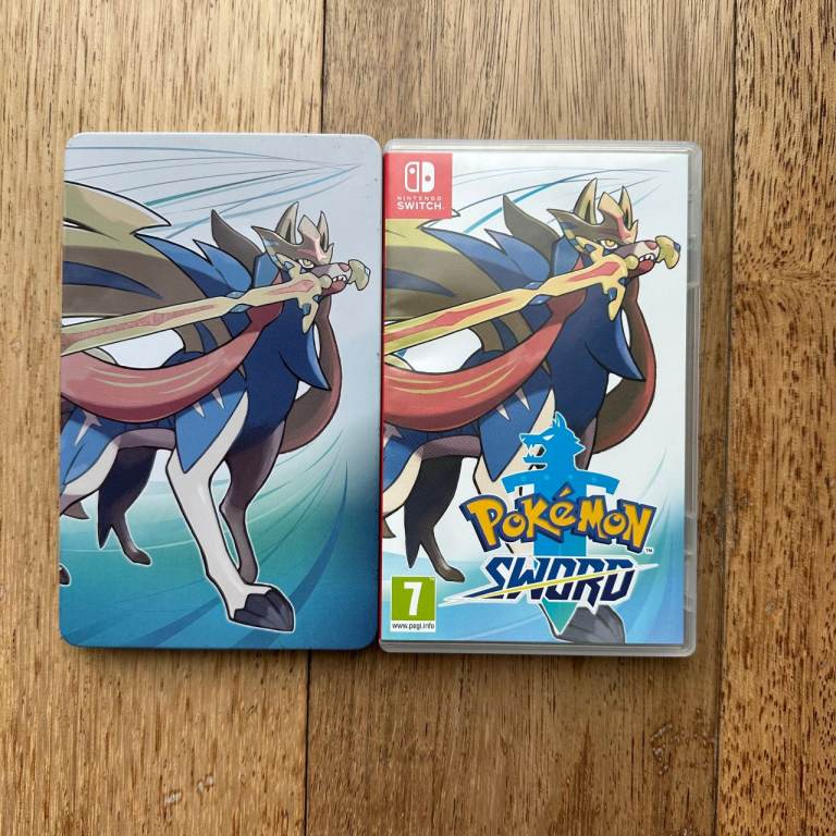 Pokemon Sword + Steelbook for Nintendo Switch