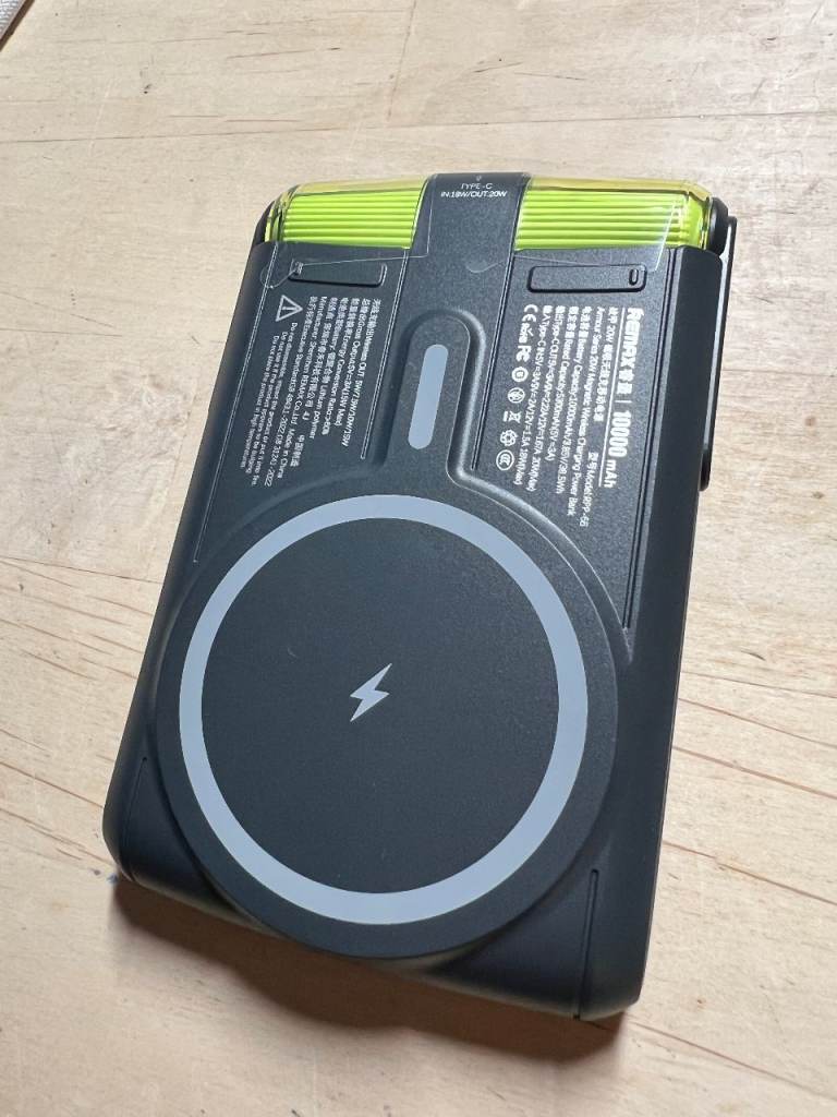 Remax 20W Magnetic Wireless Power Bank 10000mAh – Fast Charge, MagSafe Style