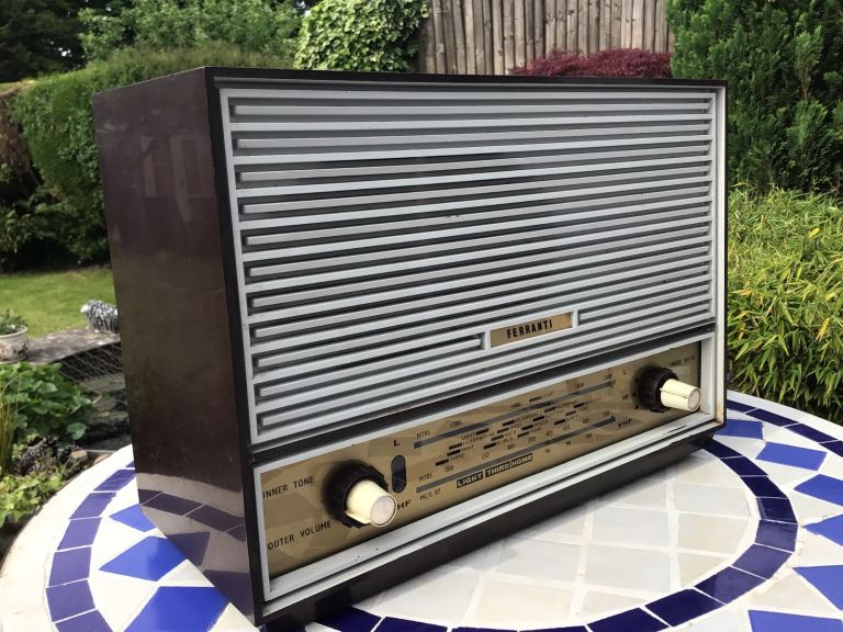 Vintage Retro 1950s/1960s FERRANTI U1032 Old Valve Radio