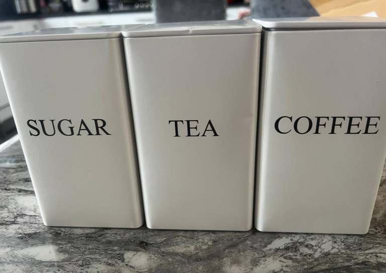 Brand new Tea coffee and sugar set 