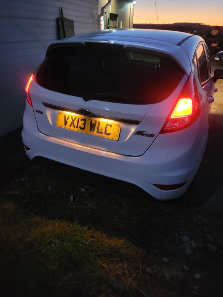Ford fiesta rear bumper 