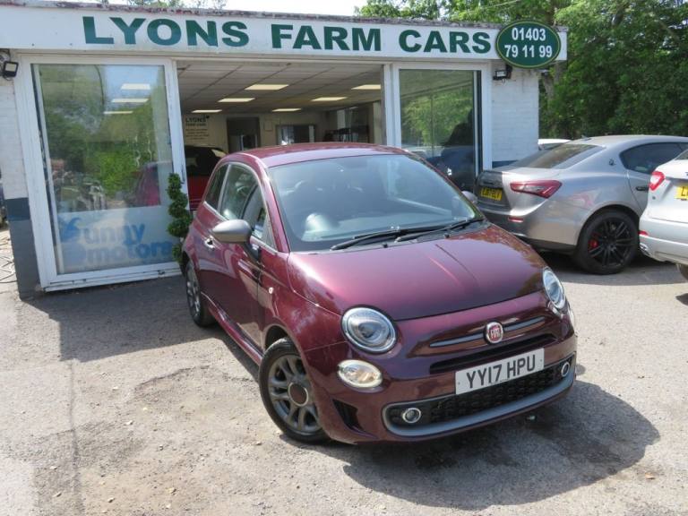 2017 17 FIAT 500 0.9 TWINAIR S HATCHBACK 3DR PETROL MANUAL EURO 6 (S/S) (85 BHP)