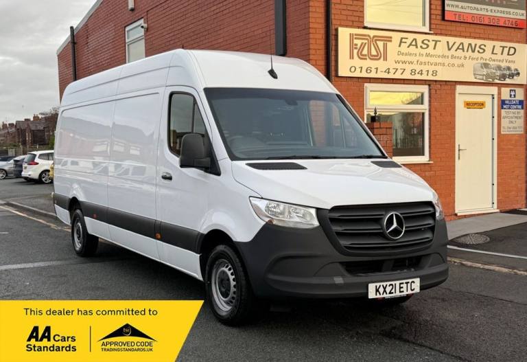 2021 Mercedes-Benz Sprinter 3.5t H2 Progressive Van PANEL VAN DIESEL Manual