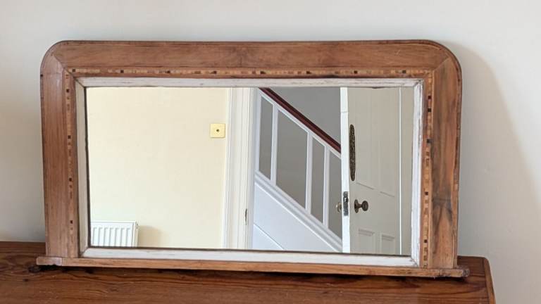 Victorian Over mantle Mirror
