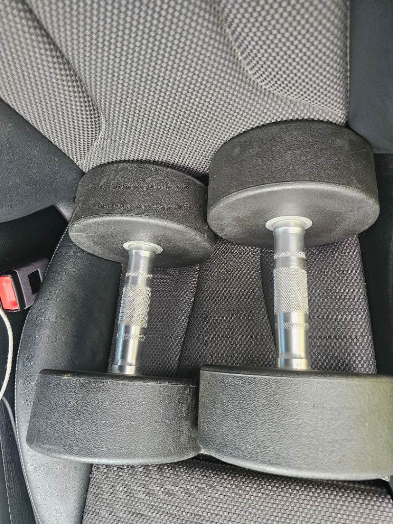 Recharge Fitness 20KG Dumbbells Pair – Good Condition