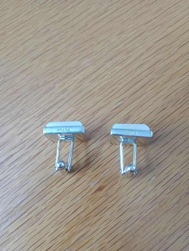 Prada cufflinks 