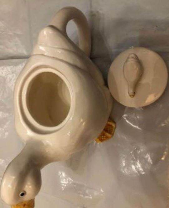goose teapot