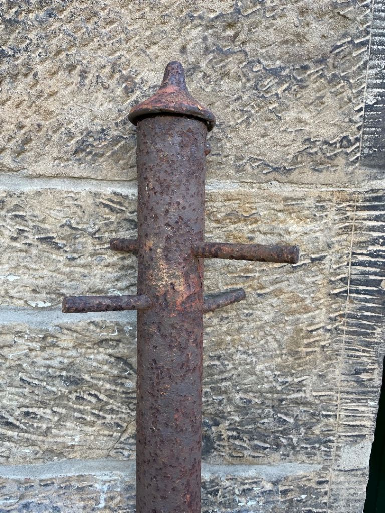 Vintage Cast Iron Washing Pole