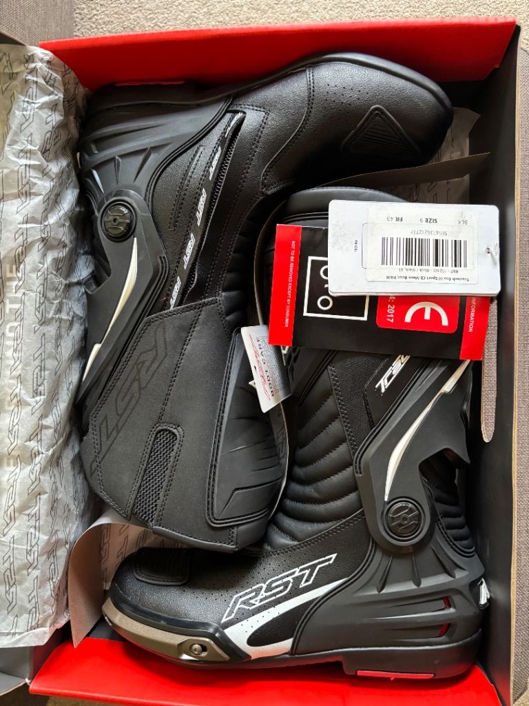 New Rst motorcycle boots