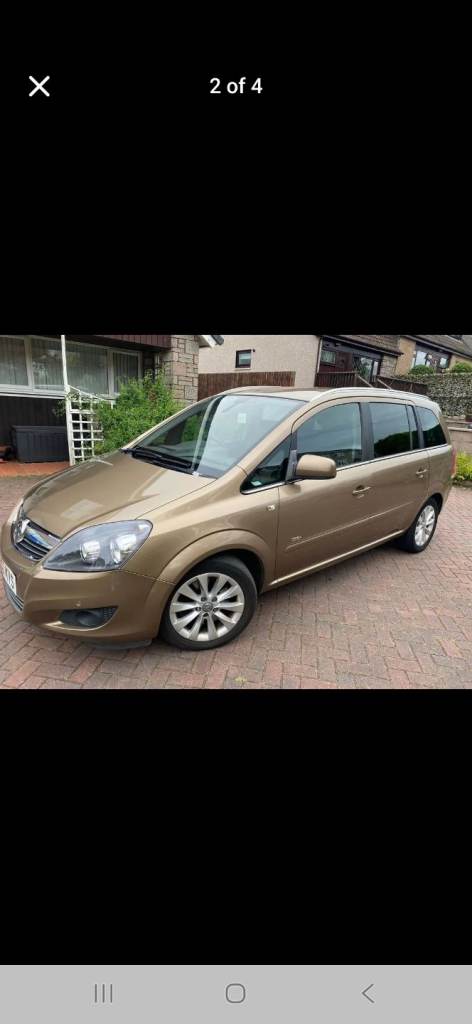 2013 Vauxhall zafira 7 seater