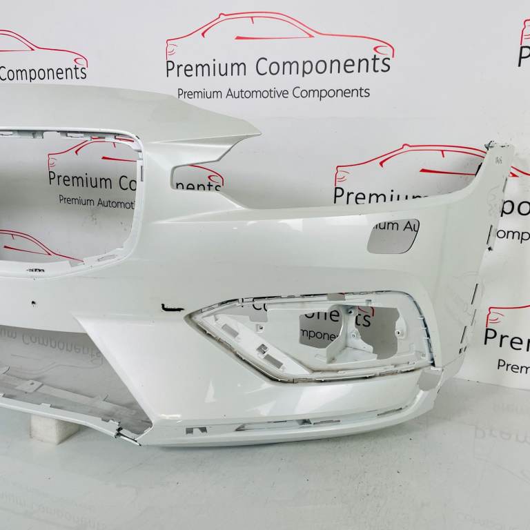 Volvo V60 S60 Front Bumper Genuine White 31690589 | 2018 - 2021 [ar115]