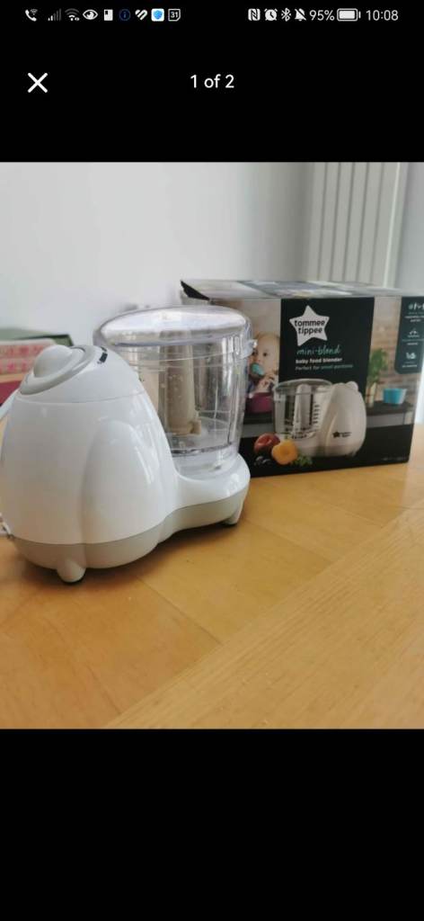 Tommee Tippee Mini-Blend Baby Food Blender - Like New