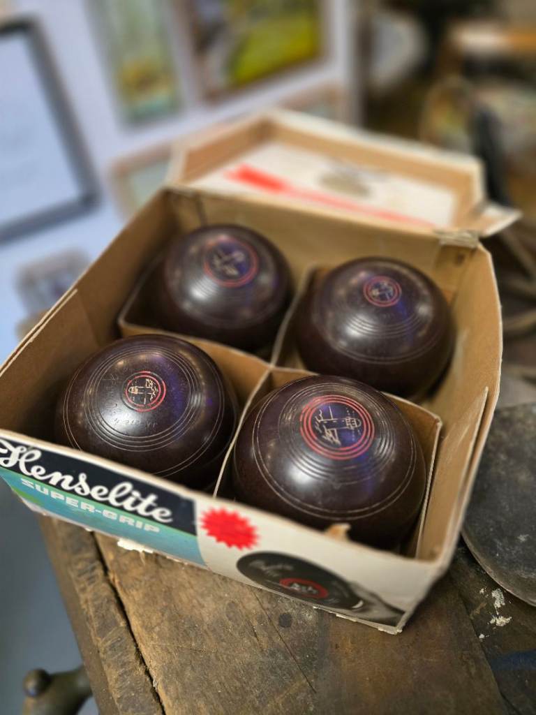Vintage Lawn Bowls