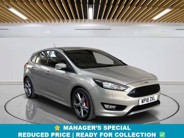 2018 Ford Focus 1.0T EcoBoost ST-Line X Hatchback 5dr Petrol Manual Euro 6 (s/s) (140 ps) Hatchba...