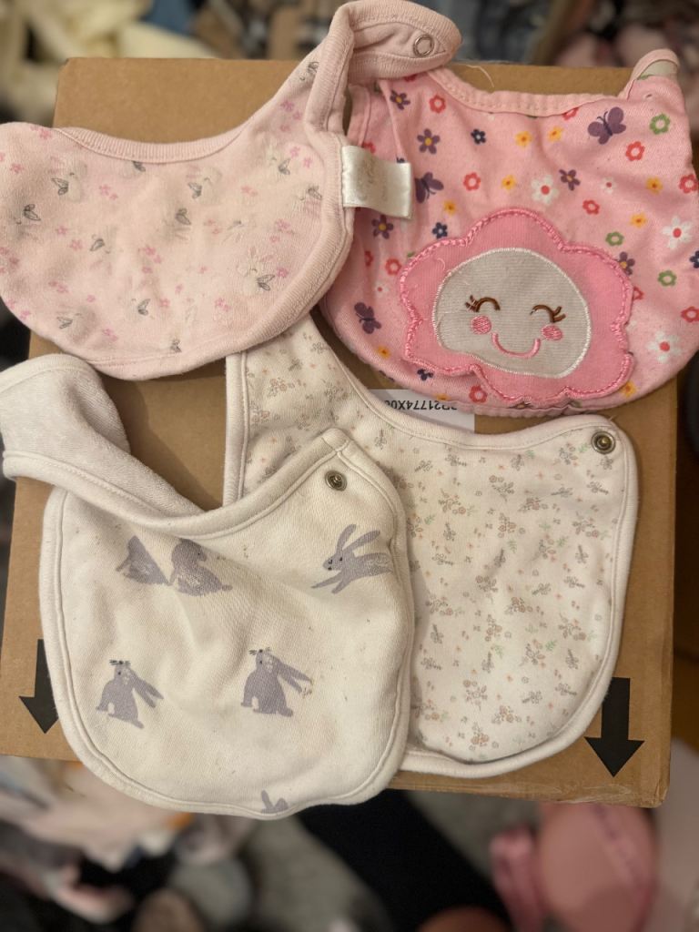 Bundle of baby bibs- 26 pack