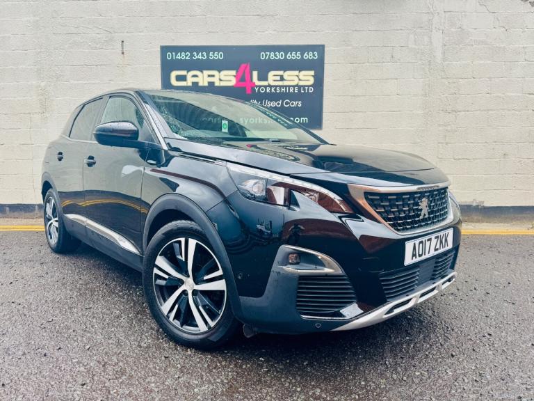 2017 Peugeot 3008 1.6 BlueHDi 120 GT Line 5dr HATCHBACK Diesel Manual