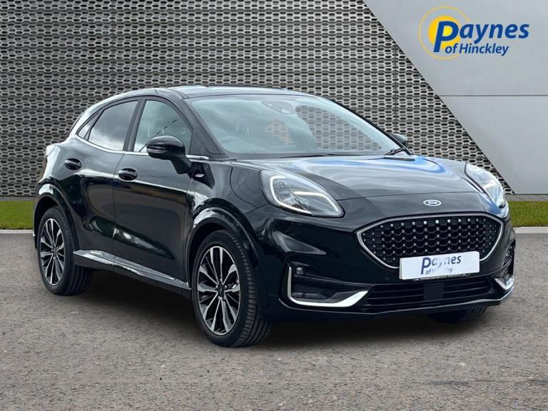 2021 Ford Puma ST-Line Vignale 1.0L 155PS mHEV 6 Spd Agate Black LOW MILES NAV 