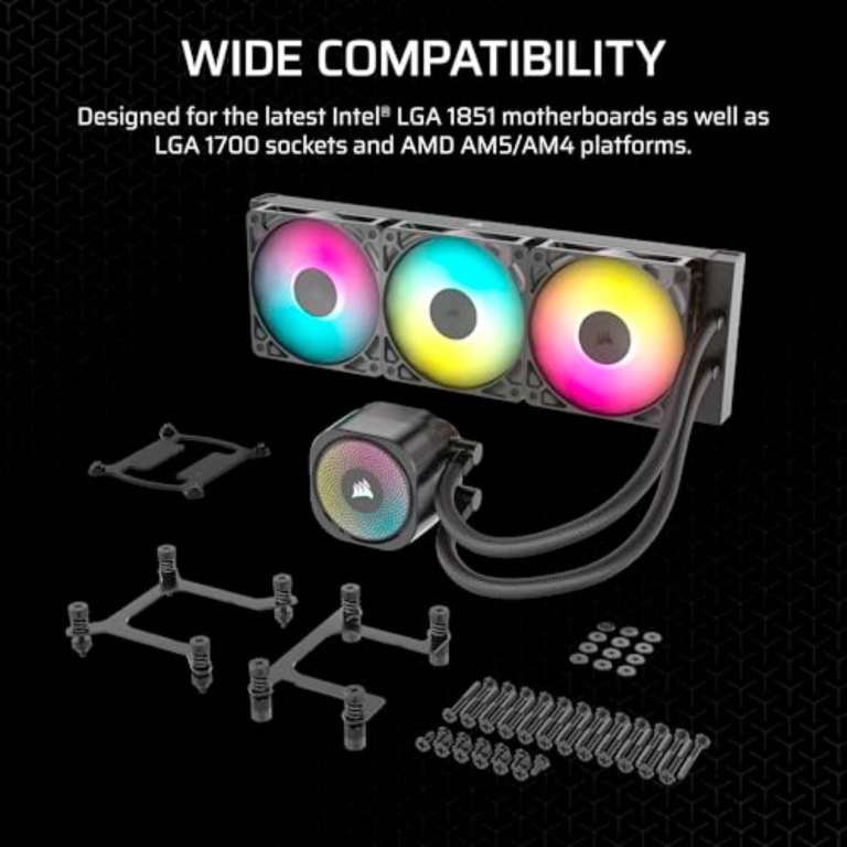 Corsair Nautilus 360 RS ARGB | 360mm AIO Liquid Cooler