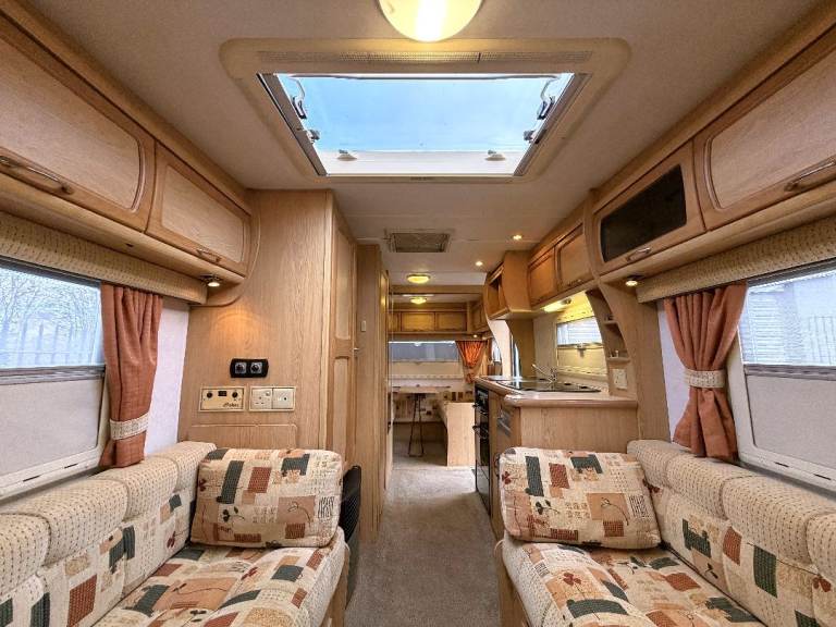 2003 ELDDIS ODYSSEY 505 5 BERTH, COULD MAKE FIXED BED, MOTOR MOVER & FULL AWNING