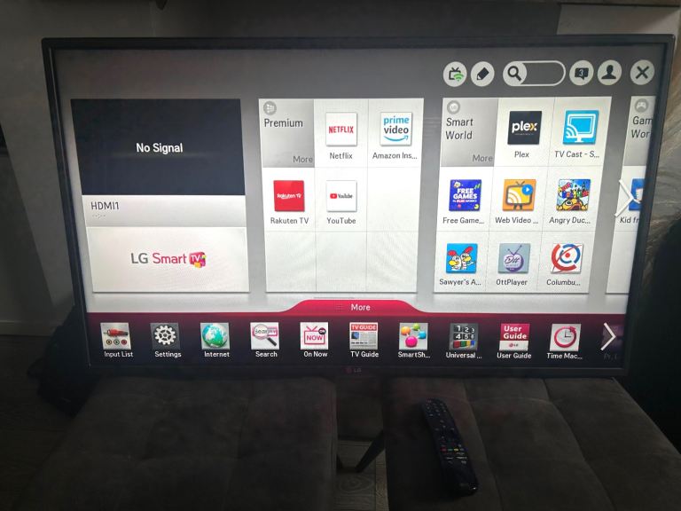LG 42” smart tv for sale 