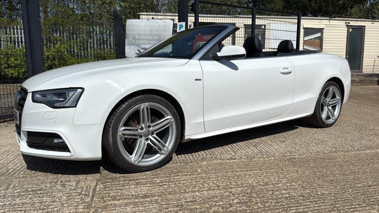 image for 2014 Audi A5 2.0TDI 150 S LINE SPECIAL EDDITION CONVERTABLE SOFT TOP LOW MILEAGE CAR 70K CONVERTI...