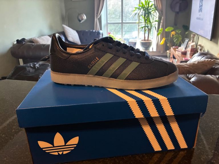 adidas gazelle silver green womens adidas Women's Gazelle Spikeless Golf Shoes Fairway Styles