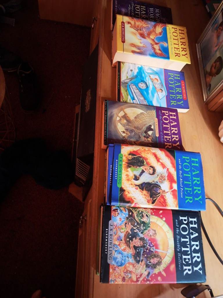 First Edition Harry Potter BooksSigned by Author - Good Condition