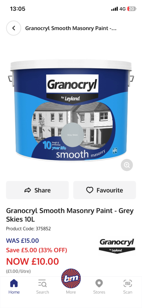Masonary paint