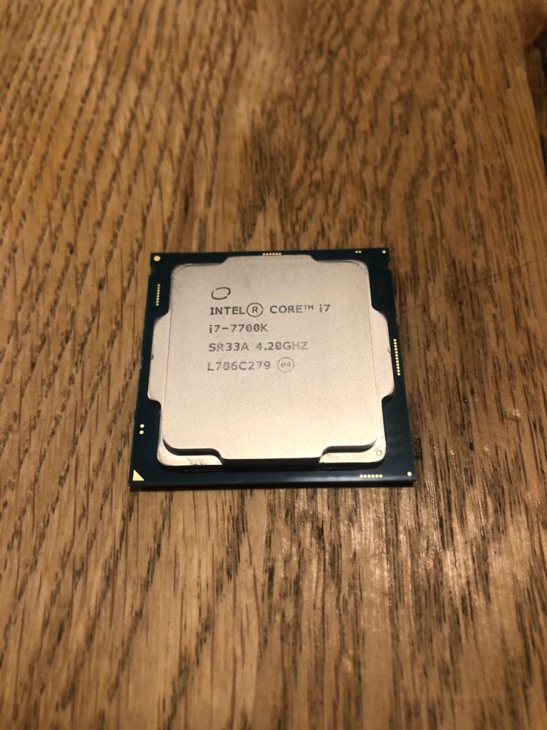 CPU intel core i7-7700K