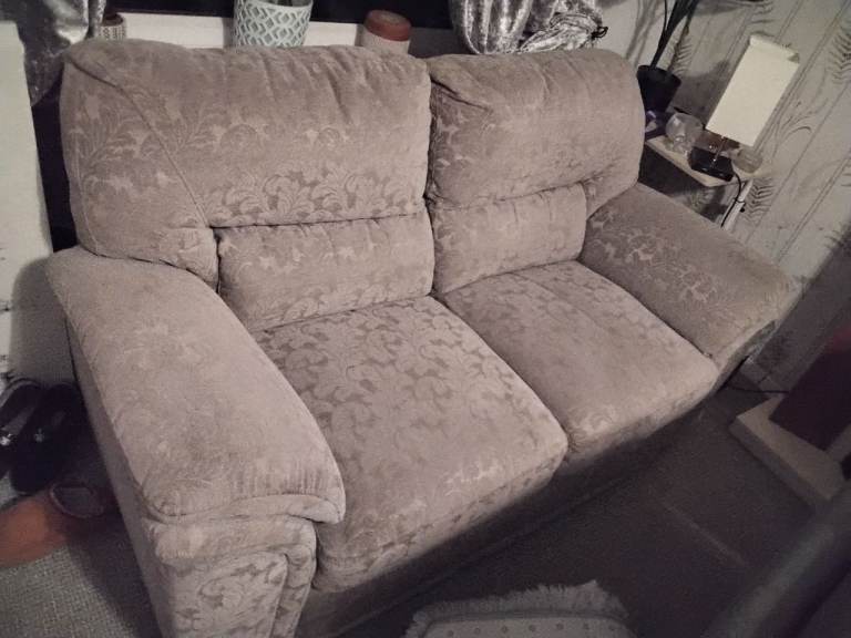Fabric 3 piece suite 