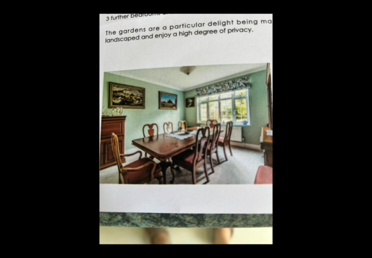 Dining room set includes dining table, 8 chairs, drinks cabinet and tv cabinet. All for £400