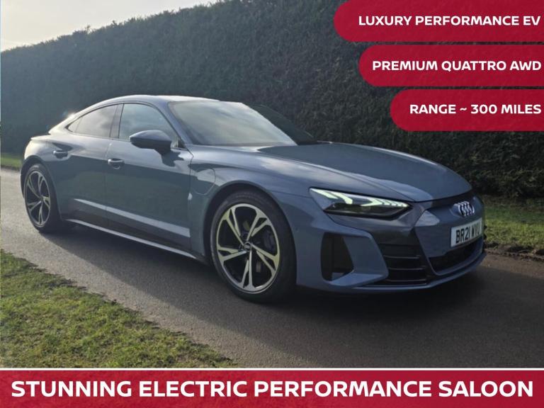 2021 Audi e-tron GT 390kW Quattro 93kWh 4dr Auto COUPE Electric Automatic